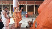 HH Swamijis visit to Shri Sharika Devi Temple, Hari Parbat, Srinagar (7th March 2026)